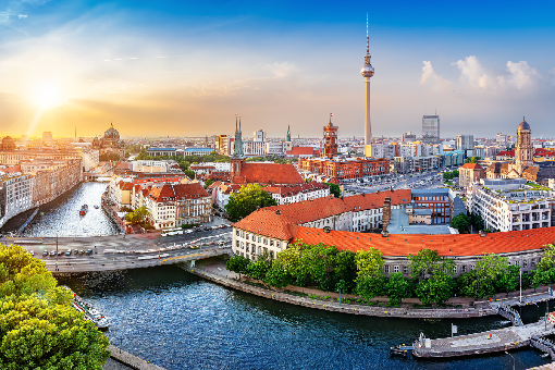 Prága, Berlin autóbusszal